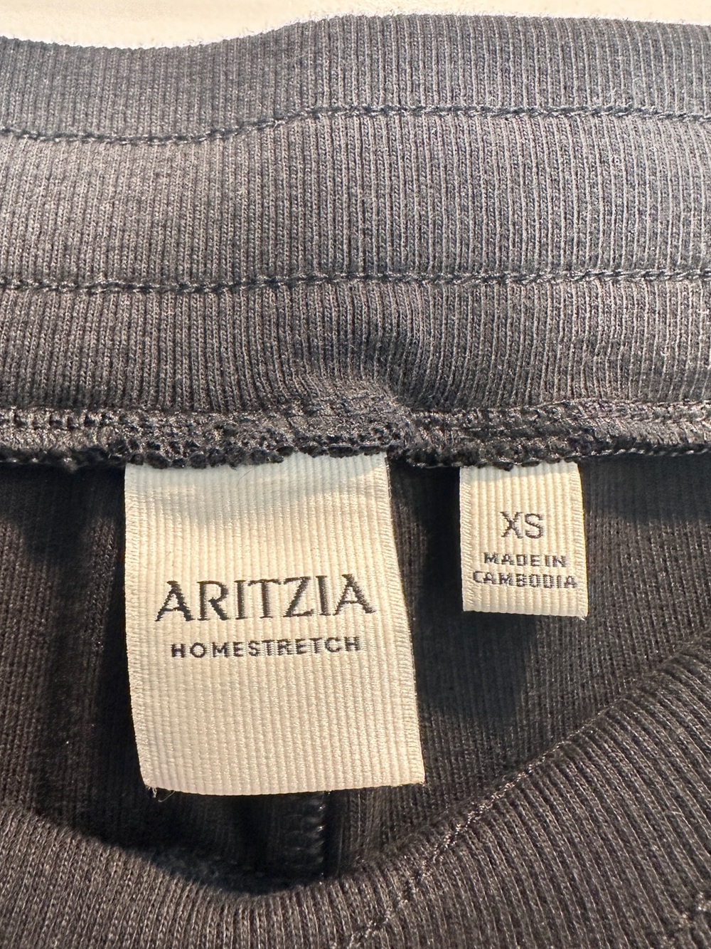 Aritzia Rib Kickback Pant - Picture 6 of 6